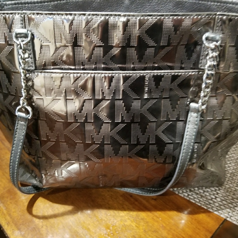 MK Silver handbag